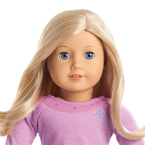 american girl doll blonde hair blue eyes|American Girl – 2017 Truly Me Doll: Light Skin, Layered Blond Hair .